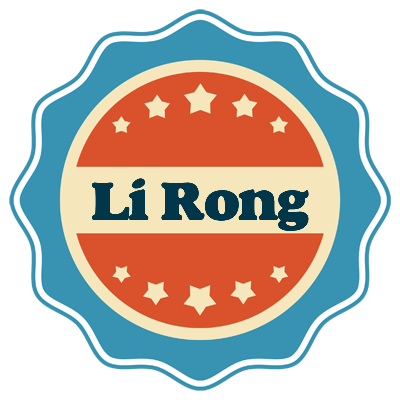 Li Rong labels logo